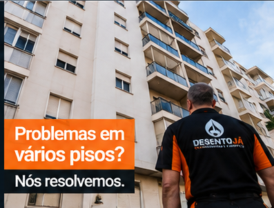 Desentupimento de prumadas. — DesentoJá